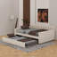 Lit de jour double avec lit gigogne-564131152
