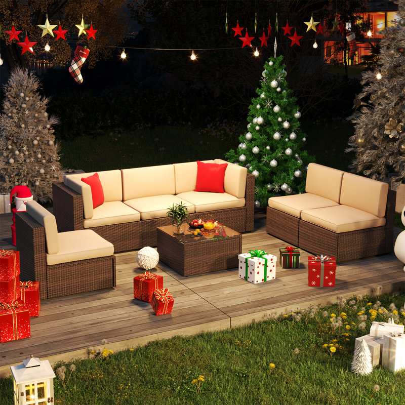 6 - Person Patio Conversation Set