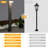 Integrated LED Metal Pathway Light