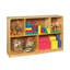 5 Compartment Manufactured Wood Shelving Unit