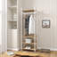 Monarrez 56cm Industrial Pipe Clothing Rack-900544798