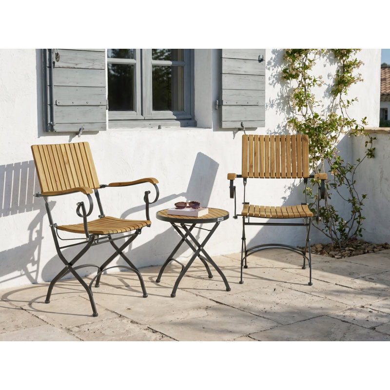 Cecilija Acacia Patio Dining Set with