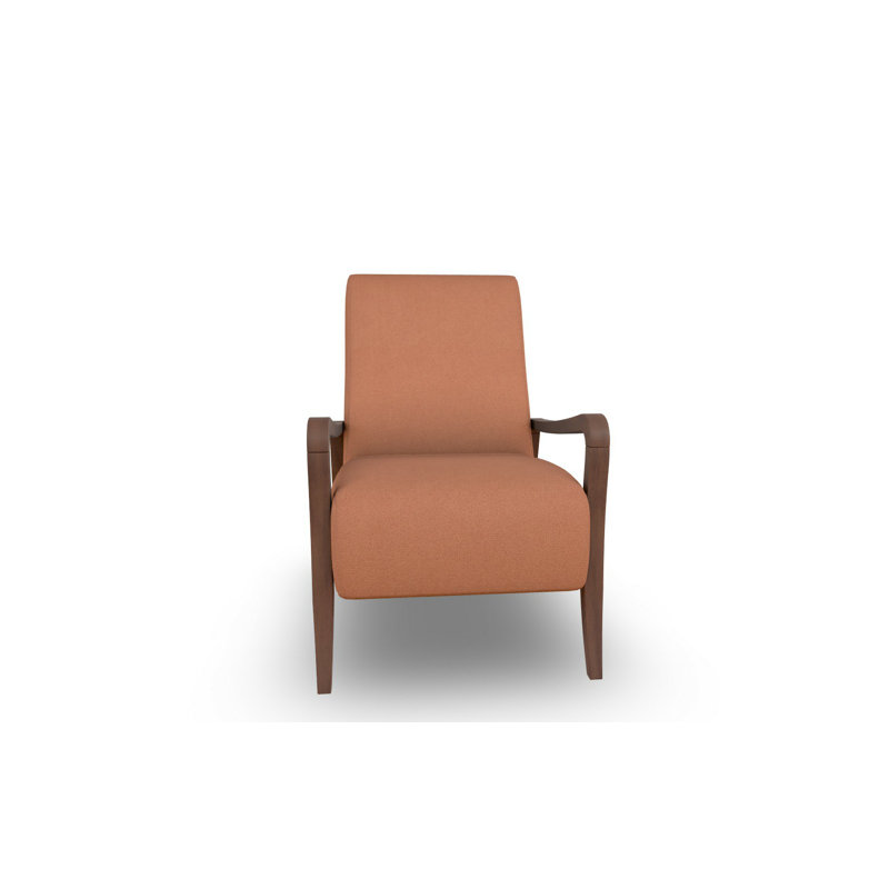 Fauteuil d'appoint moderne, Palissandre, Noyer foncé