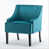 Blueish Green Microfiber/Microsuede