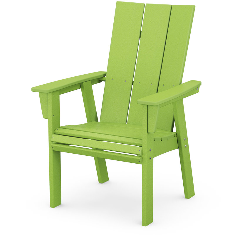 Chaise Adirondack POLYWOOD, Limette