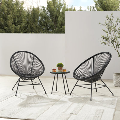 Evalette - Person Patio Conversation Set