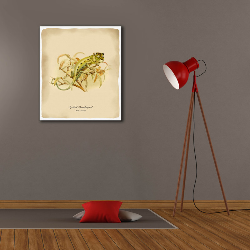 «Chameleopard» par Angela Tannehill, H 30 po x l 26 po x P 1,5 po