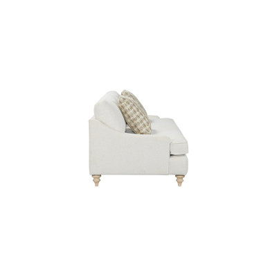 Ensemble canapé et causeuse avec coussin une pièce