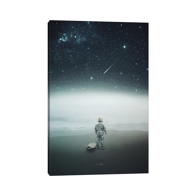 Surfers Dream 1 Piece Wall Art on Canvas, 30.48 cm H x 45.72 cm W, Wrapped Canvas
