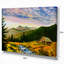 Coucher de soleil dans les montagnes - impression d'art mural paysage-33230696-16485928