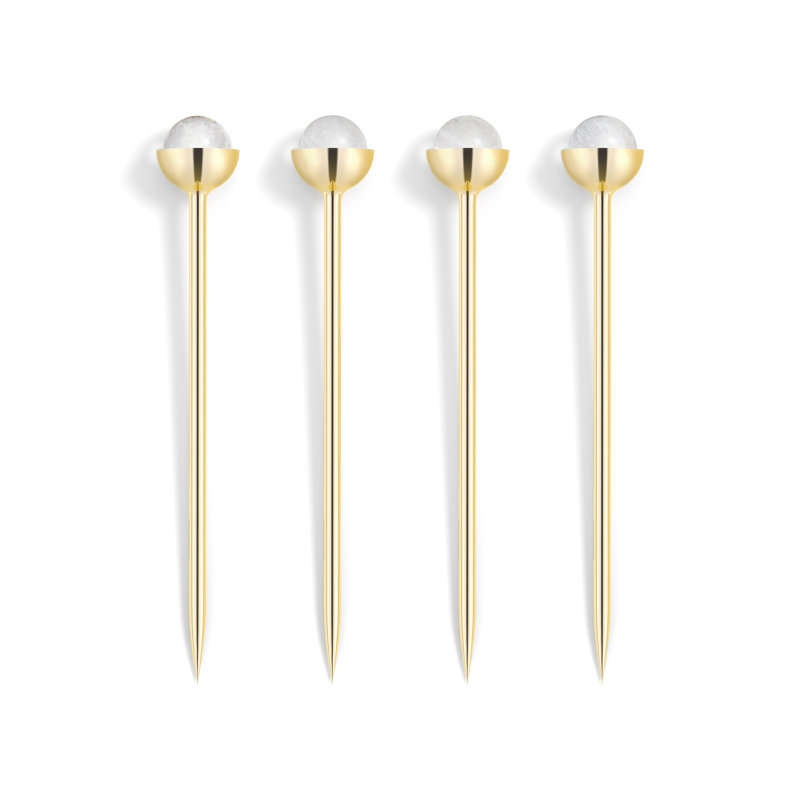Anna New York Cocktail Pick, Gold