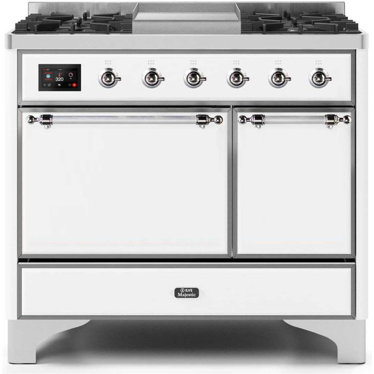 ILVE Majestic II 40 in Dual Fuel Range