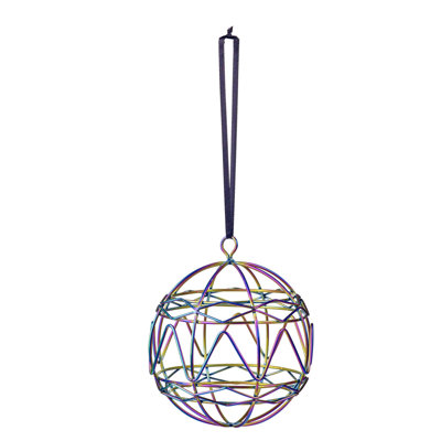3.3'' Metal Ball Ornament
