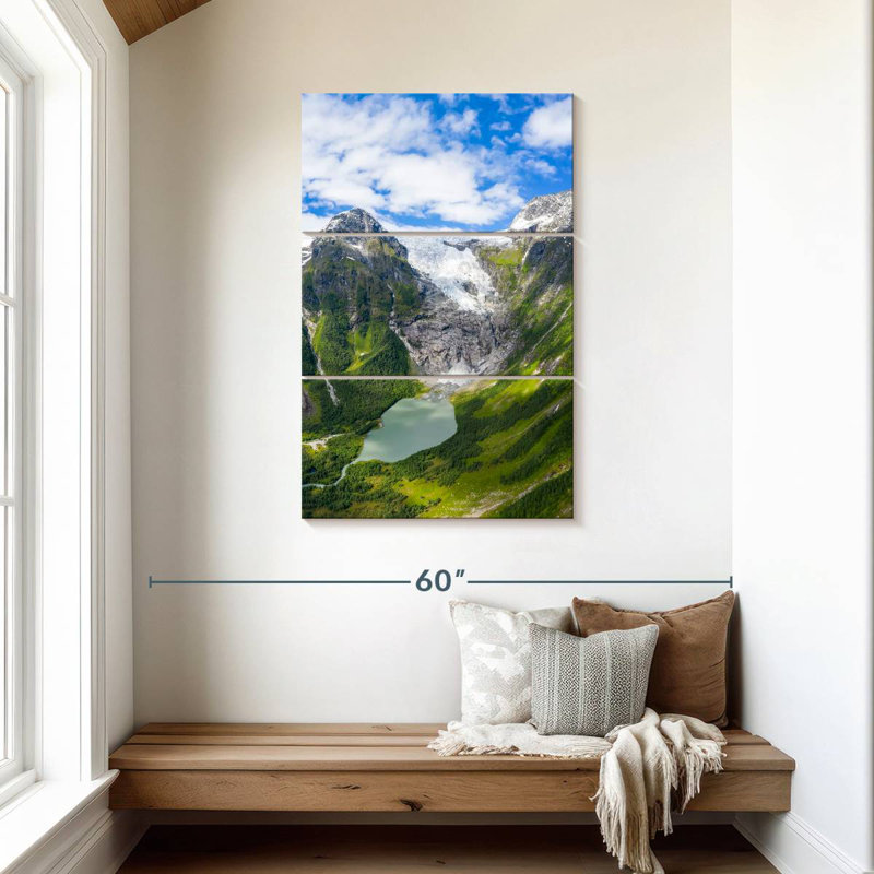 Alvord Idyllic Boyabreen Glacier