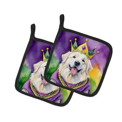 Paire de porte-casseroles Great Great Southern King of Mardi Gras