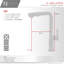 Modern Single Handle Kitchen Faucet-55354174