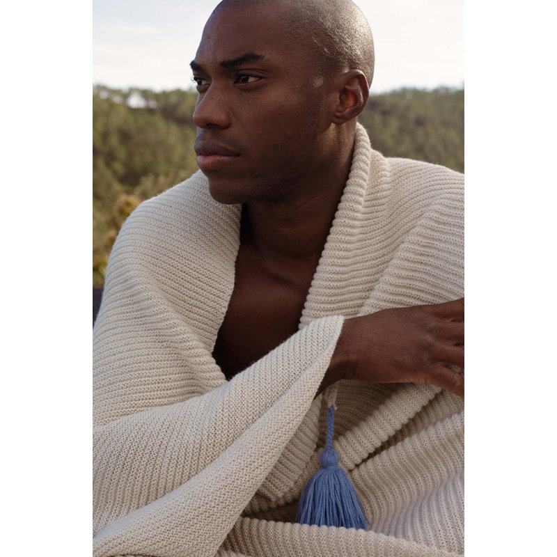 Xaragua Throw Blanket, Beige