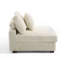 Upholstered Accent Chair with Footstool-675932311