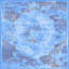 Tapis bleu en polyester tissé à la machine Mullanie-1257442261