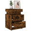 Oakhur 35cm W Manufactured Wood Bedside Table-801032351