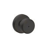 Bowery Privacy Door Knob with Greyson Trim