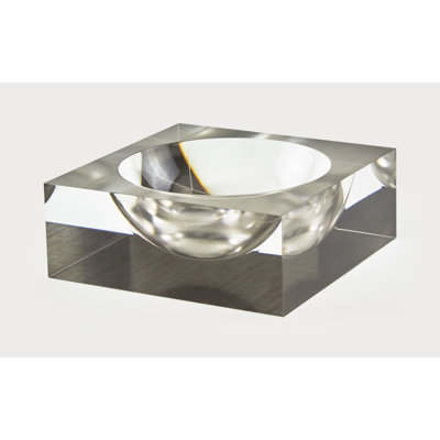 Lucite Decorative Bowl