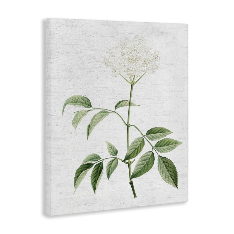 Art mural subtil sur fond de fleurs neutres par lettré et doublé, H 48 po x l 36 po