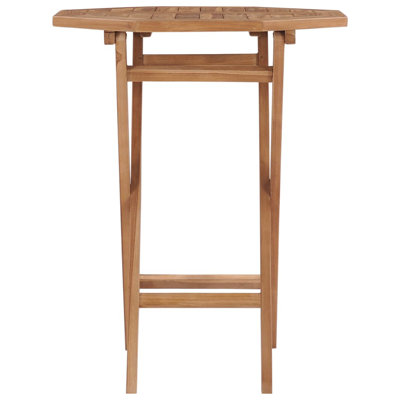 Yerchanig Folding Teak Bistro Table