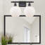 Éclairage pour meuble-lavabo en laiton antique à 2 lumières Almatine-663420629-663420631-663420626