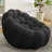 36" Funky Bubble Cloud Couch with 3D Honeycomb Shape Design, Mesh Fabric Bubble Sofa, Bean Bag Chair,Ergonomic Mini Floor Cloud Sofa for Bedroom, Living Room, Apartment, Small Space (Black Couch)-1395431948