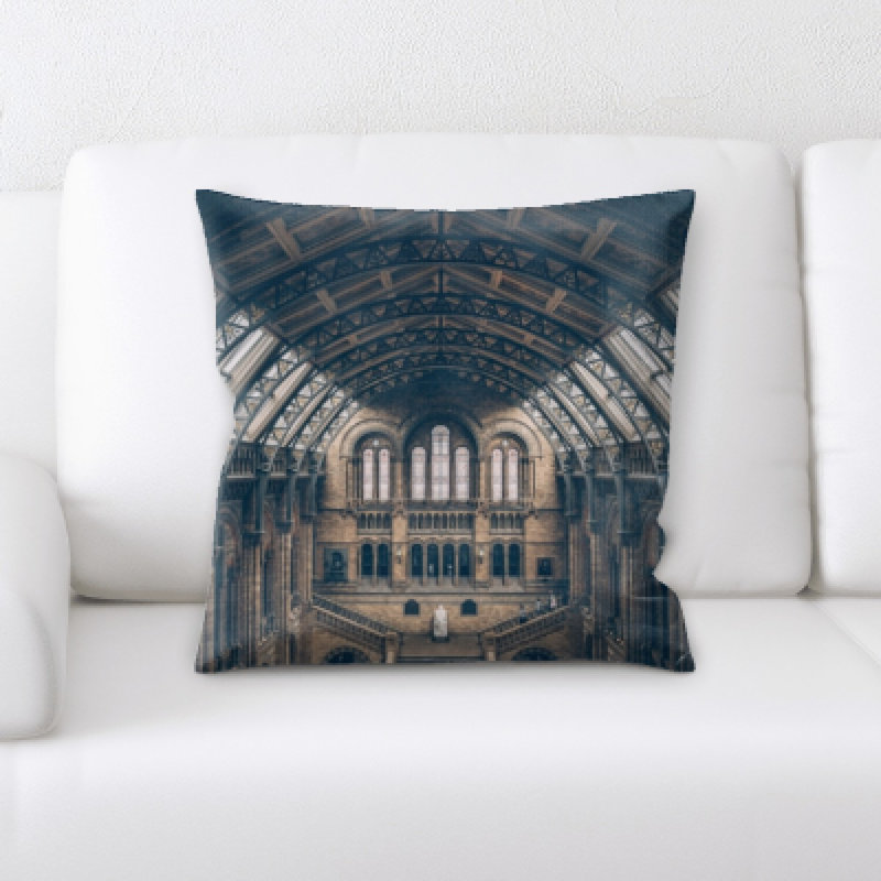 Microsuede Reversible Throw Pillow
