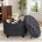 Button-Designed Upholstered Ottoman With Storage-855103899
