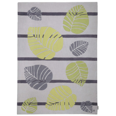 Tufted Grey Rug