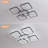 Suruchi Acrylic LED Flush Mount-1373836211