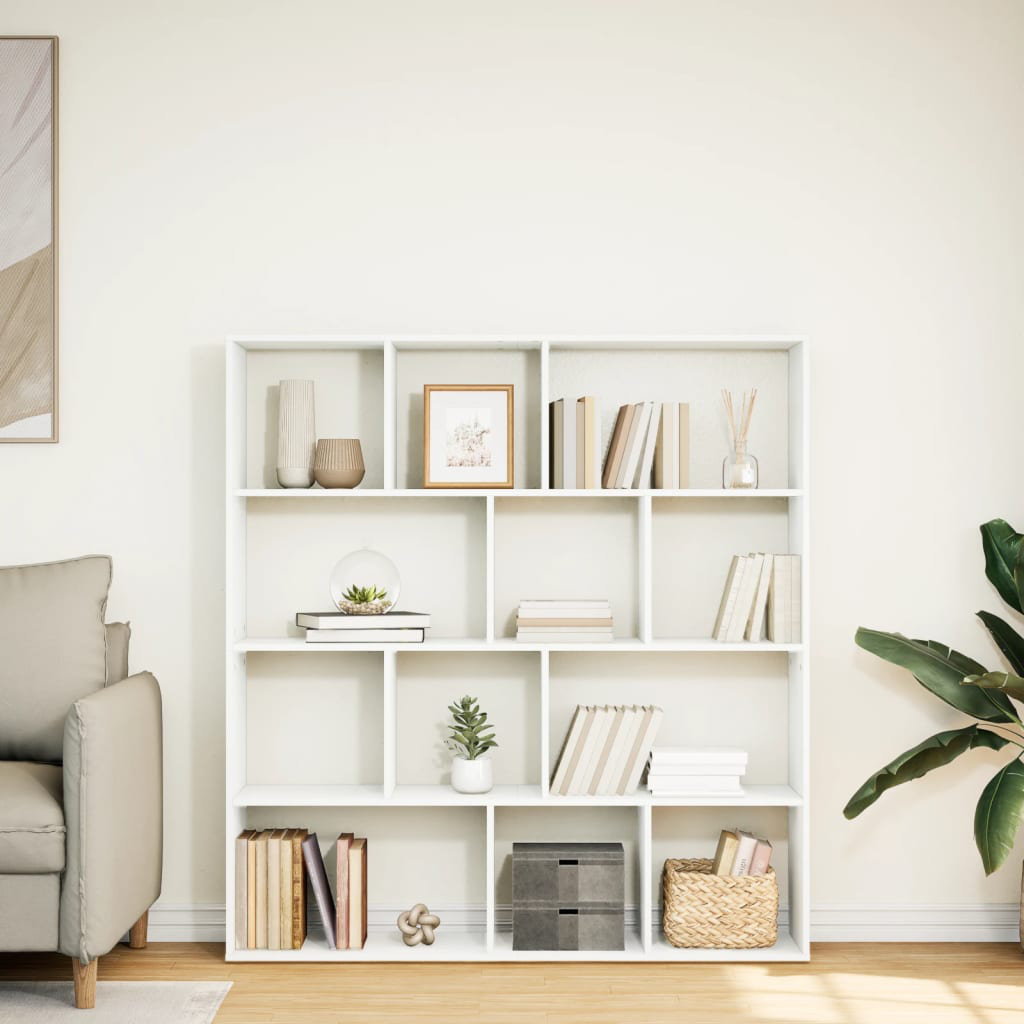 Atyana 141.5cm H x 132cm W Book Cabinet Bookcase