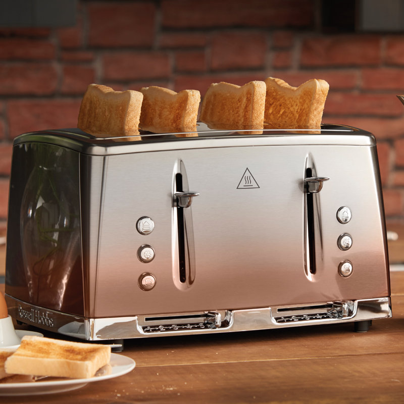 Russell Hobbs Eclipse 4 Slice Toaster, Copper