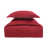 Gris et rouge