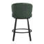 Tabouret de bar rotatif 26 po avec dossier à oreilles Matisse-126756156-126756157