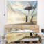 Fauteuils de terrasse et parasol seascape sur la plage tapisserie-28509897