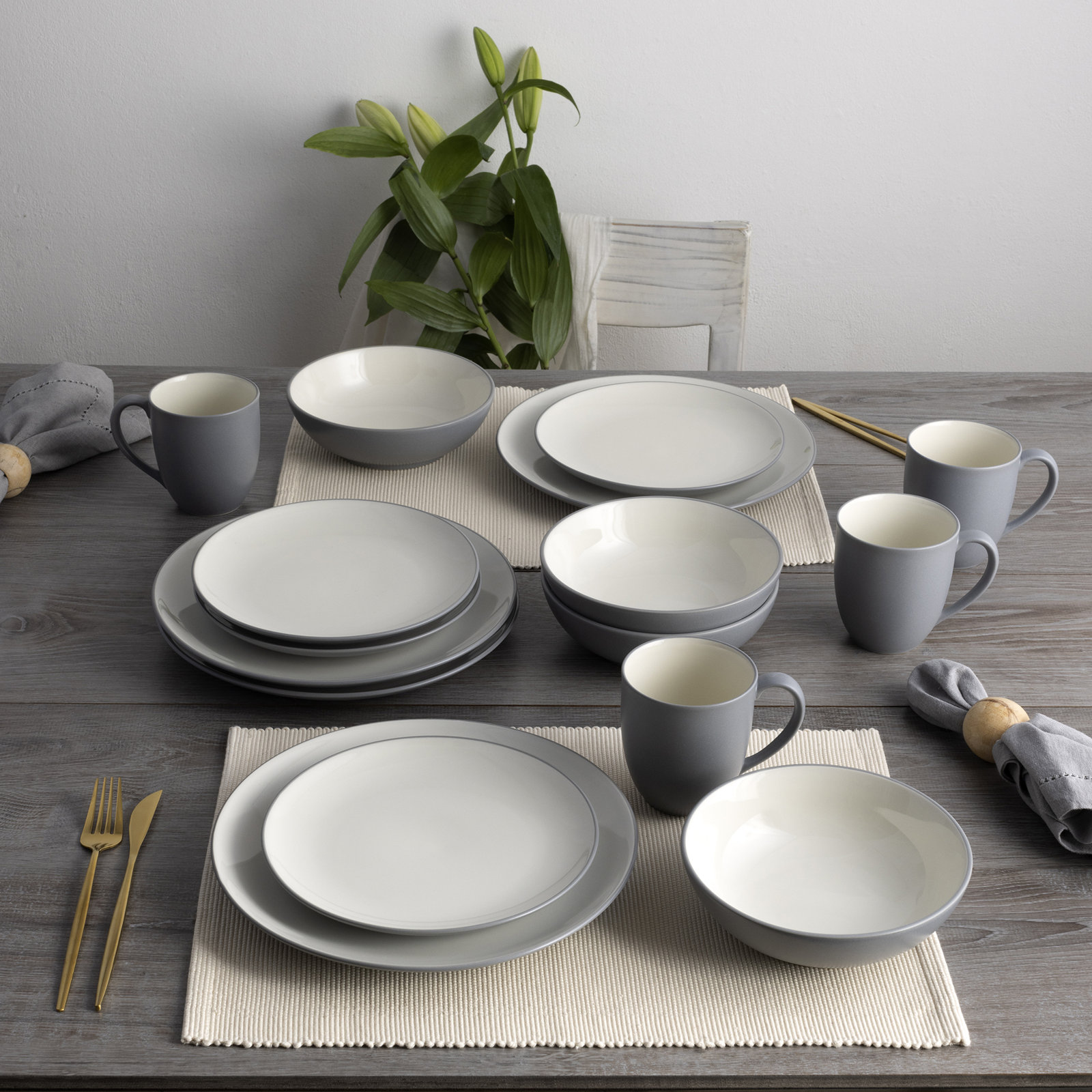 Colorwave 8" Salad Plate, Slate