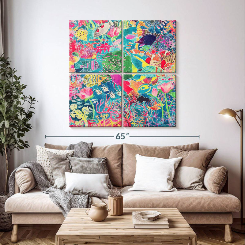 Brampt Underwater Rainbow, 45" H x 45" W