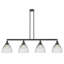 Luminaire suspendu linéaire à 4 lumières pour îlot de cuisine Tallulah-2003645739-2010461928