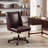 Mellins Swivel Chenille Upholstered Task Chair-886834303