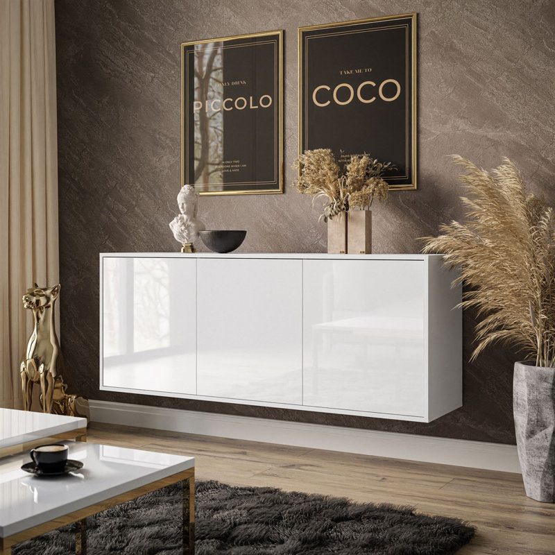 Khouribga 154 Cm Wide N/A Drawer Sideboard