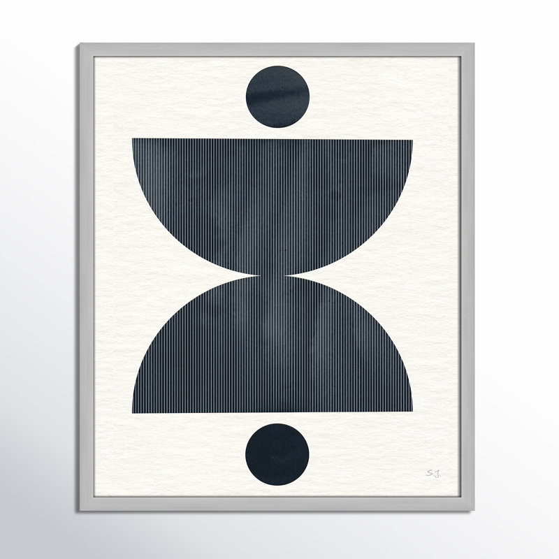 Eclipse II by Susan Jill, Matte Silver Framed, 25.5" H x 21.5" W x 0.75" D
