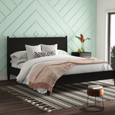 Stamey Solid Wood Platform Bed