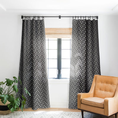 Stahl Holli Zollinger Dash And Plus 1pc Blackout Window Curtain Panel