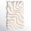 Ankara Abstract Handmade Wool Area Rug in Beige/Ivory-528576443