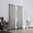 Cutlip Damask Draft Shield Fleece Insulated Single Curtain Panel-1208479318-1208479319