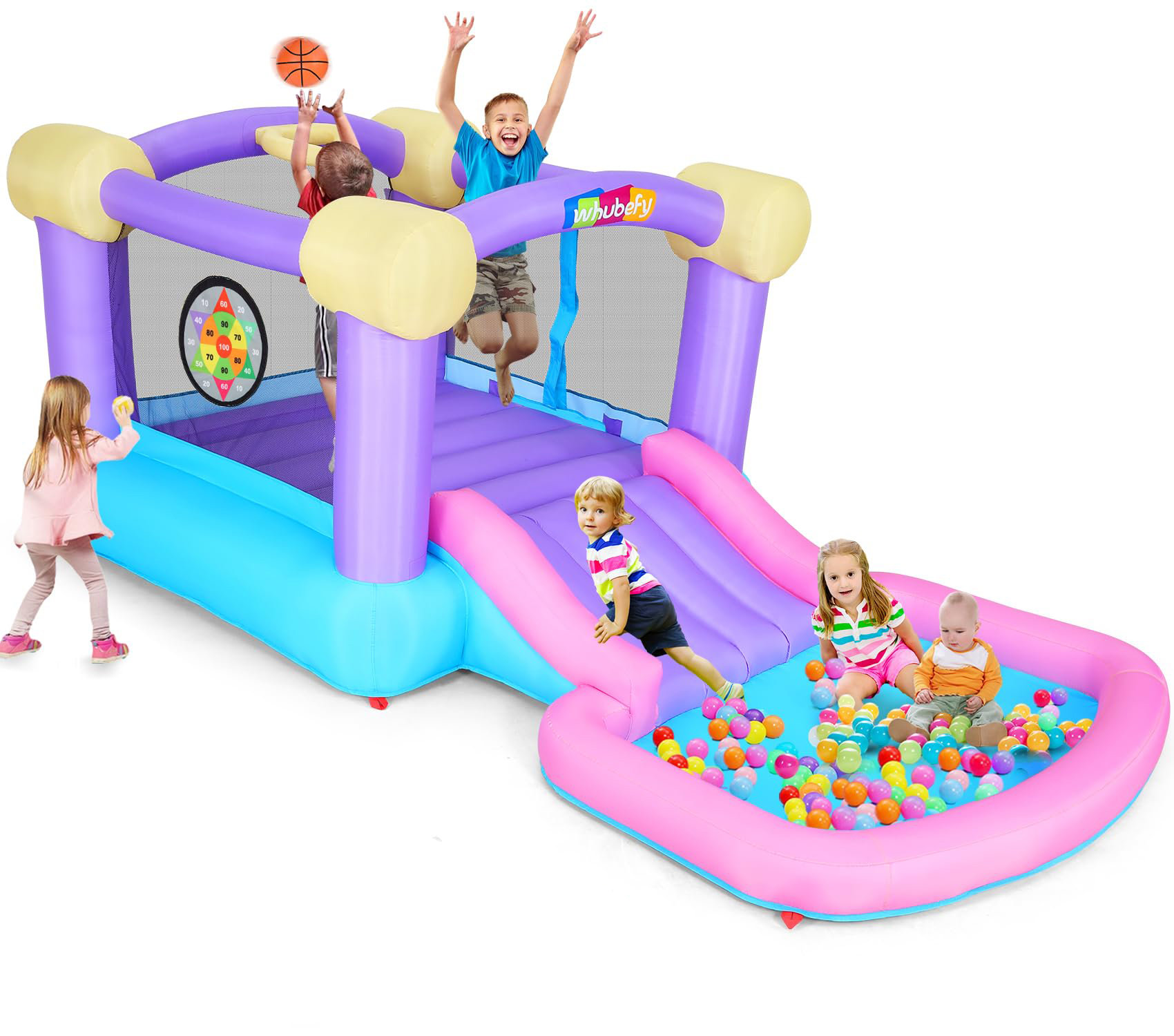 Homdox 13.4' x 6.9' Inflatable Bounce House & Reviews Wayfair